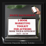 banner square - jolene macfaddens 3 book marketing toolkit for authors - book tour and giveaway