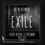 banner square -cover reveal and giveaway- exile by ak nevermore
