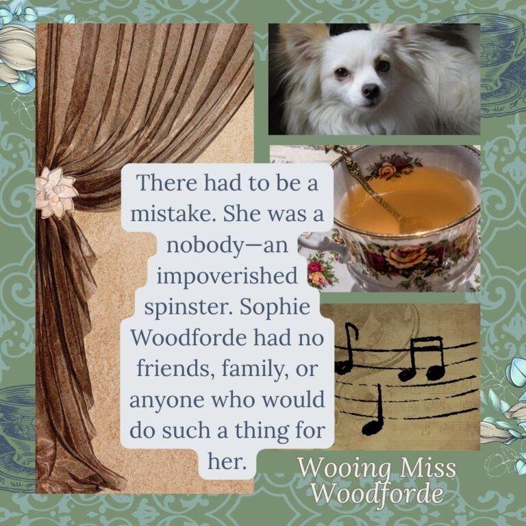 teaser - Wooing Miss Woodforde - Tea For Two by Bianca White