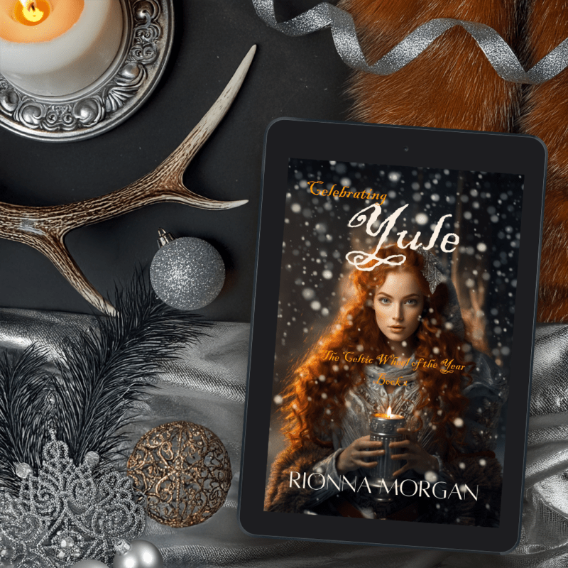 laying ebook teaser - Celebrating Yule by Rionna Morgan