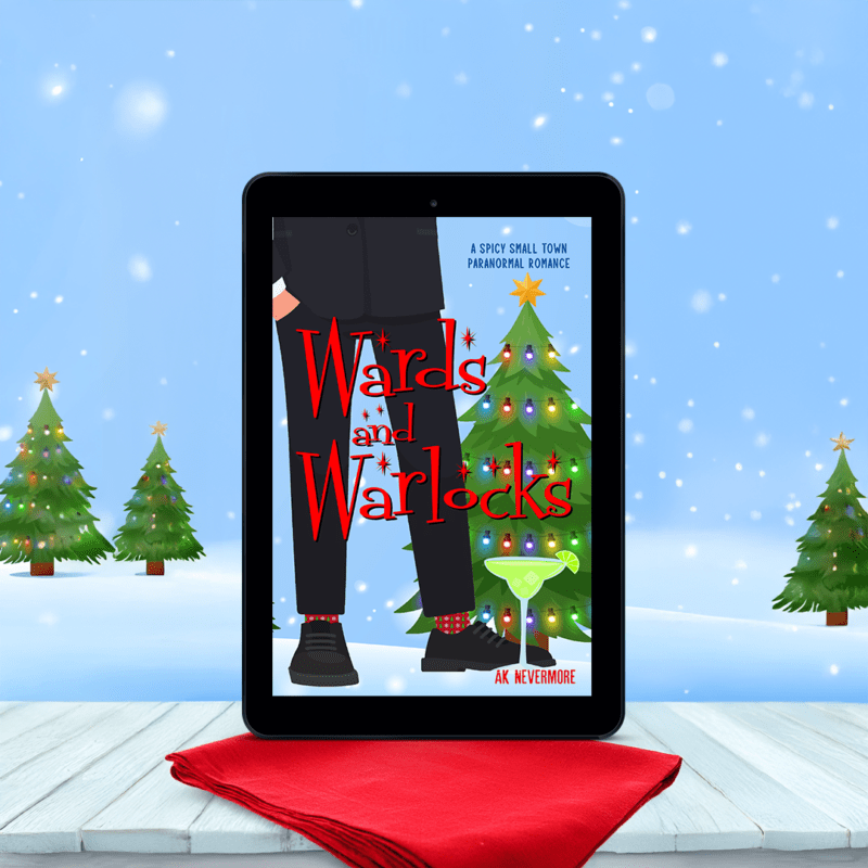 standing ebook teaser for Wards and Warlocks by AK Nevermore