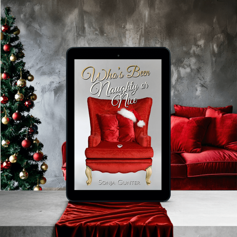 standing ebook teaser for Who's Been Naughty or Nice by Sonja Gunter