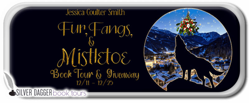 event banner - Fur, Fangs, & Mistletoe by Jessica Coulter Smith - book tour and giveaway