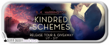 banner - kindred schemes - r.k. harrington