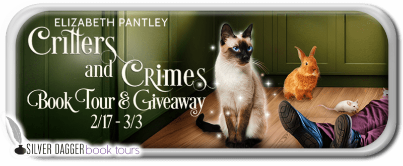 banner - critters and crimes - elizabeth pantley