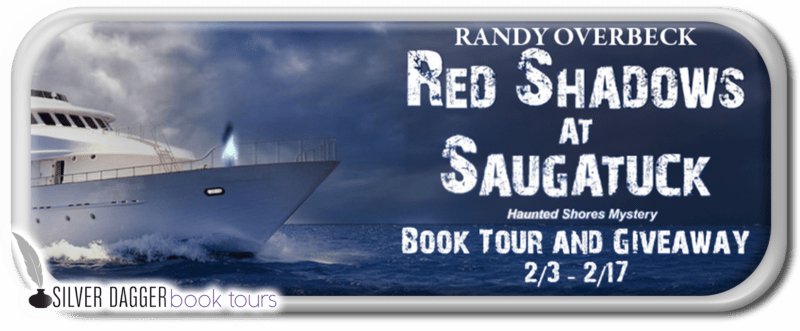 banner - red shadows at saugatuck - randy overbeck