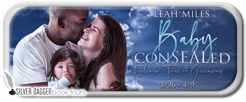 banner - release baby consealed - leah miles