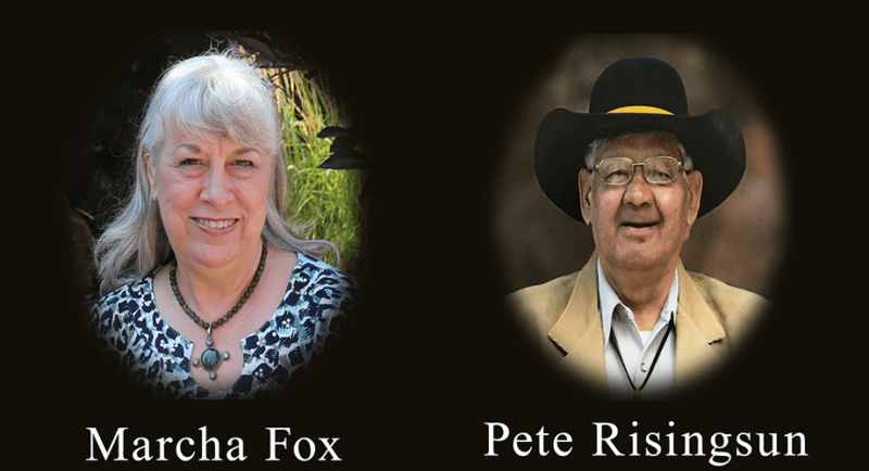0 authors marcha fox and pete risingsun bio pics