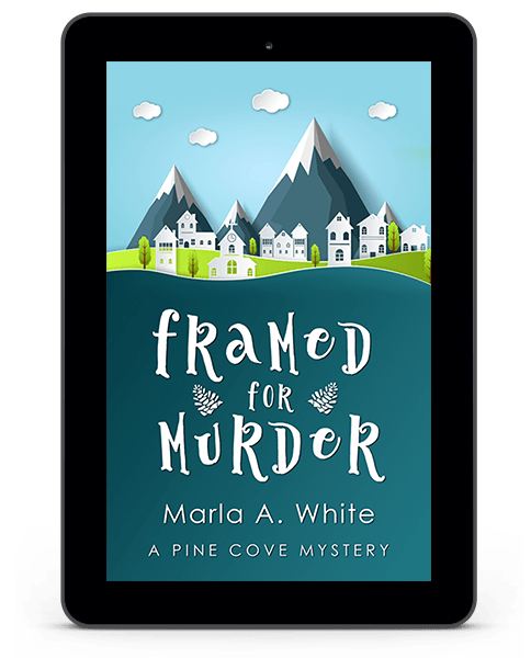 1- framed for murder - marla a white -ebook - pine cove mysteries