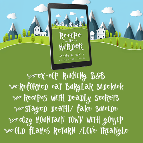2 - recipe for murder - marla a white - teaser 1 - pine cove mysteries