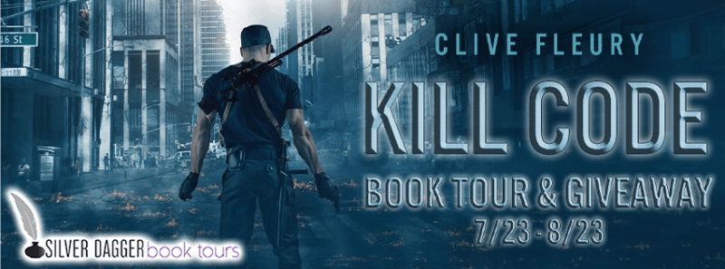 banner - kill code - clive fleury