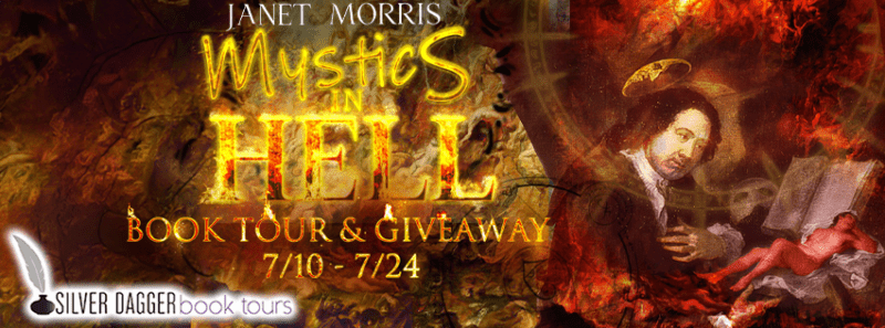 banner - mystics in hell - janet morris