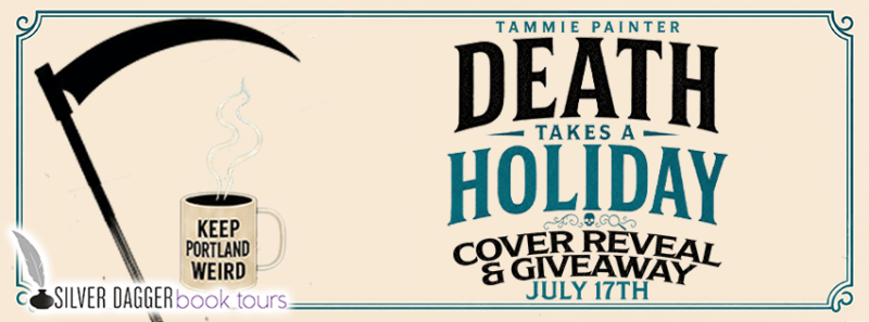 banner reveal - death takes a holiday - tammie painter