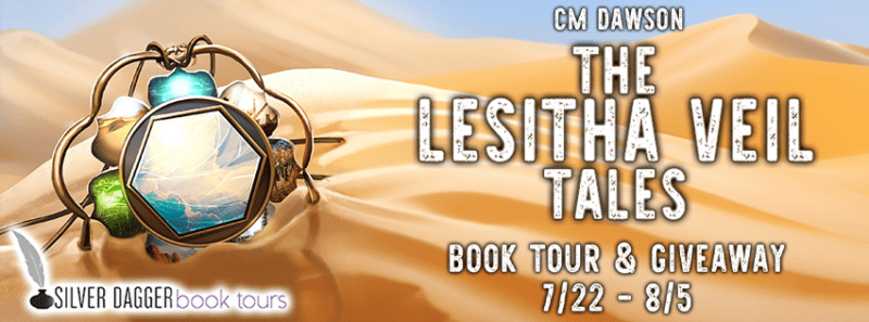 banner - the lesitha veil tales - cm dawson
