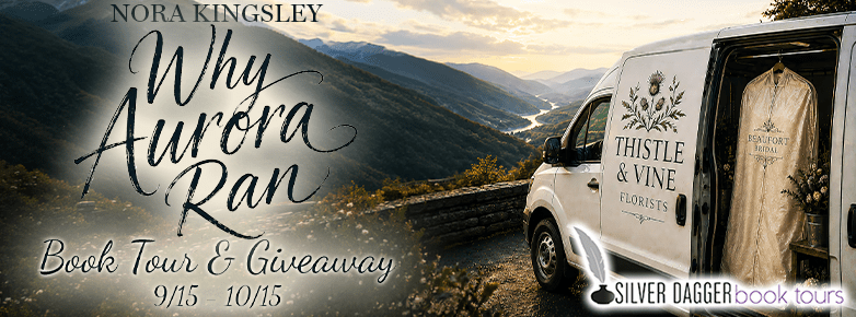 banner - why aurora ran - nora kingsley